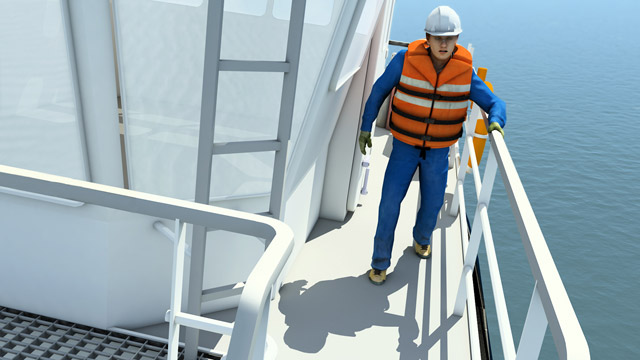 Working on or near water